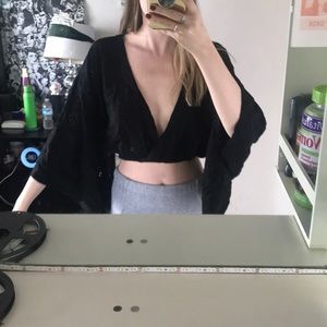 Flow-y Long Sleeve Crop Top